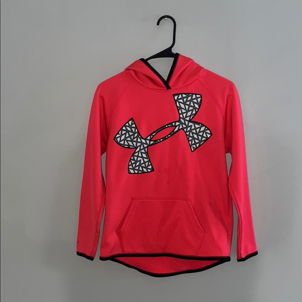 Under Armour Pink Sweatshirt with Logo